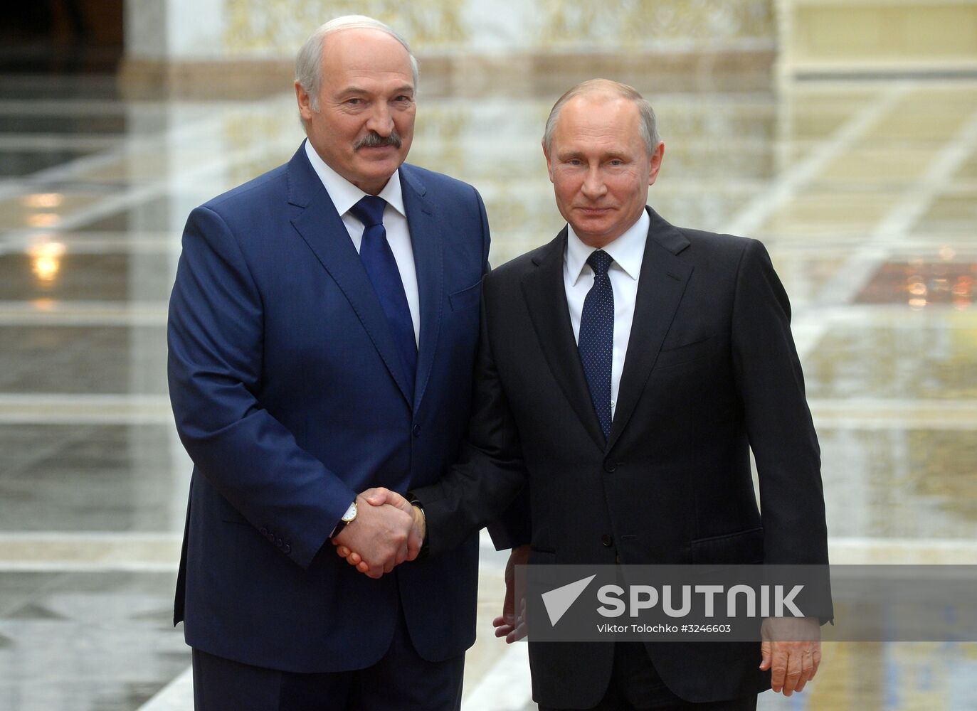 Russian President Vladimir Putin's working visit to Minsk
