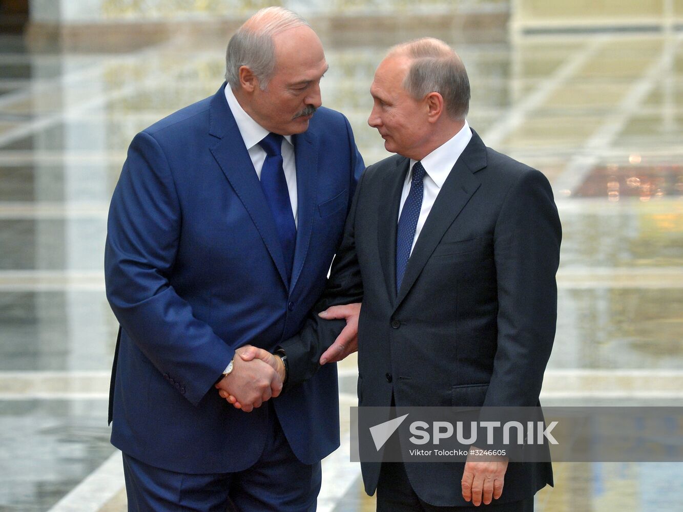 Russian President Vladimir Putin's working visit to Minsk