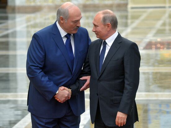 Russian President Vladimir Putin's working visit to Minsk