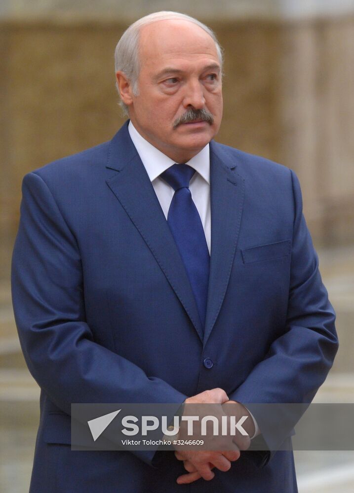 Russian President Vladimir Putin's working visit to Minsk