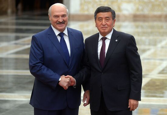 Russian President Vladimir Putin's working visit to Minsk