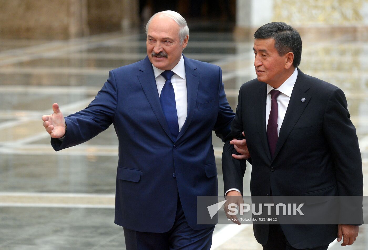 Russian President Vladimir Putin's working visit to Minsk