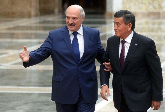 Russian President Vladimir Putin's working visit to Minsk