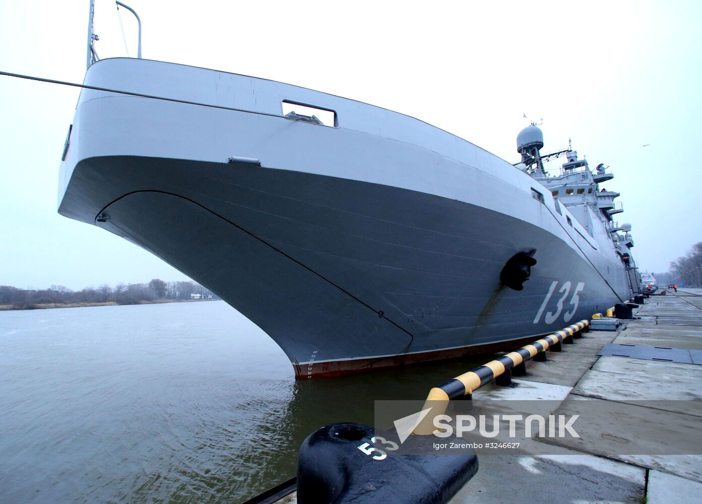 The Ivan Gren large landing ship