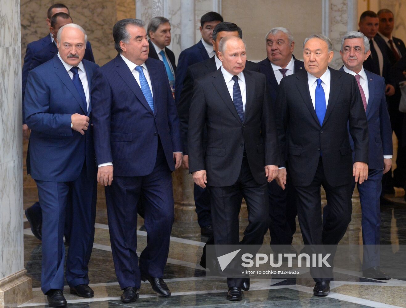 Russian President Vladimir Putin's working visit to Minsk