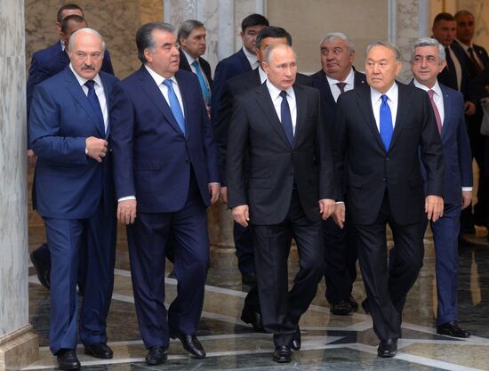 Russian President Vladimir Putin's working visit to Minsk