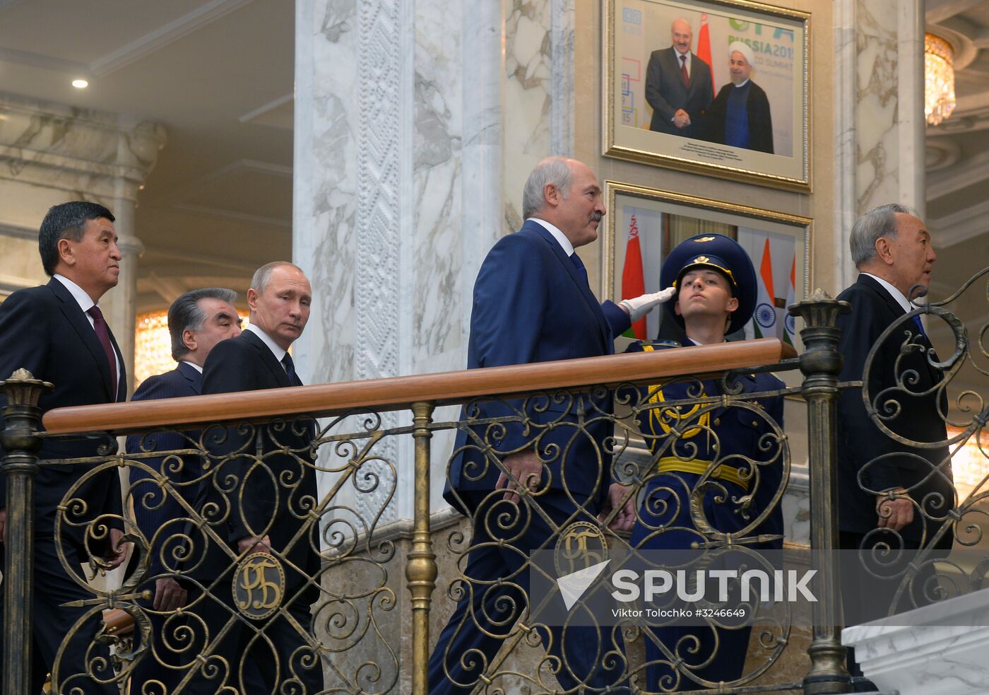 Russian President Vladimir Putin's working visit to Minsk