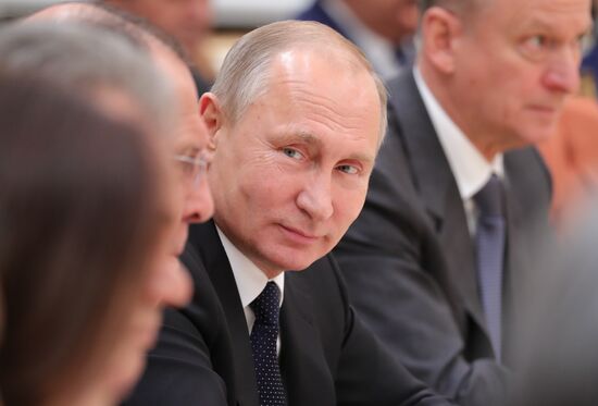 Russian President Vladimir Putin's working visit to Minsk
