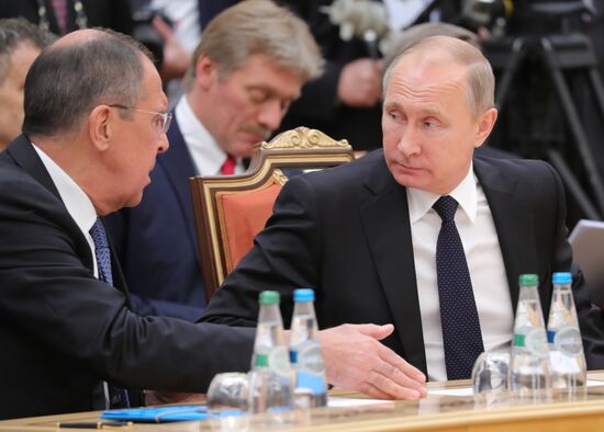 Russian President Vladimir Putin's working visit to Minsk