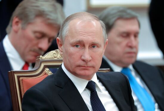 Russian President Vladimir Putin's working visit to Minsk