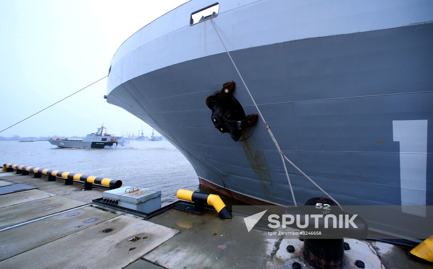 The Ivan Gren large landing ship
