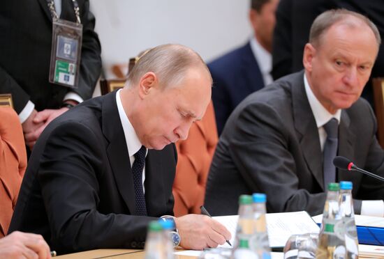 Russian President Vladimir Putin's working visit to Minsk