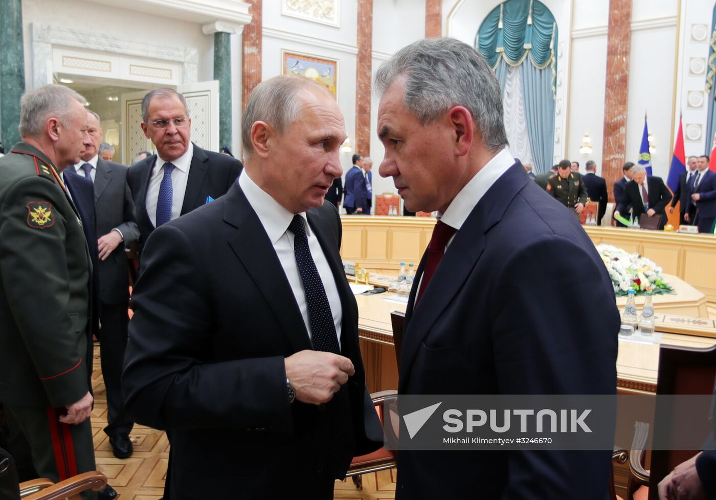 Russian President Vladimir Putin's working visit to Minsk