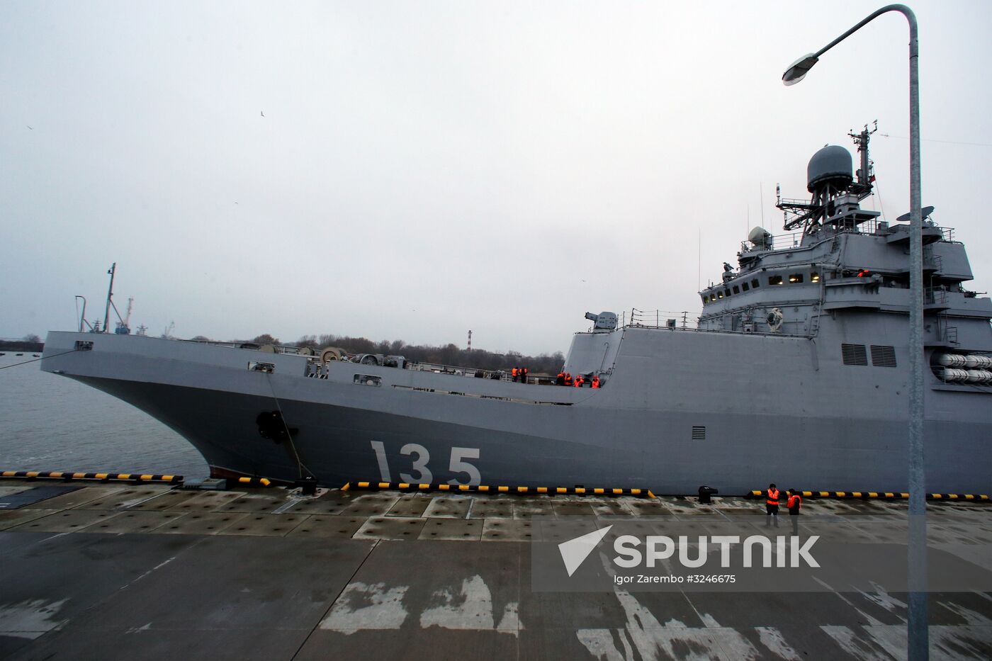 The Ivan Gren large landing ship