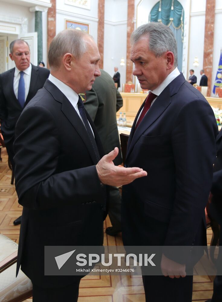 Russian President Vladimir Putin's working visit to Minsk