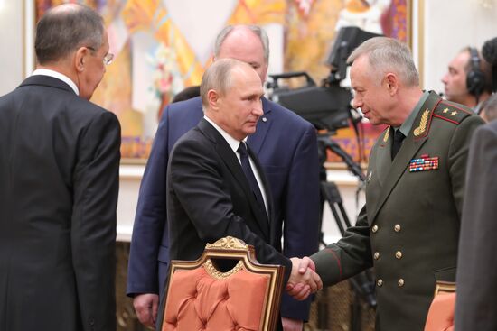 Russian President Vladimir Putin's working visit to Minsk