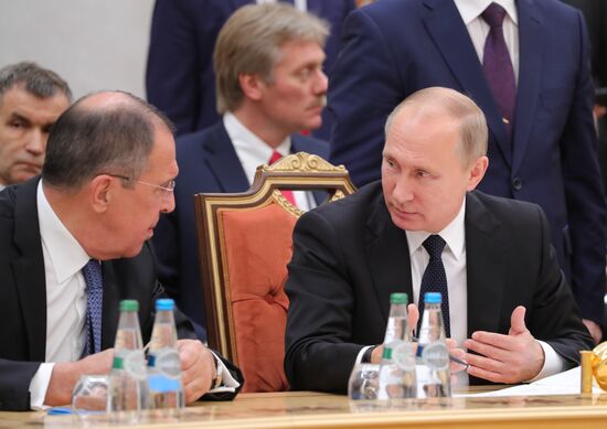 President Vladimir Putin's working visit to Minsk