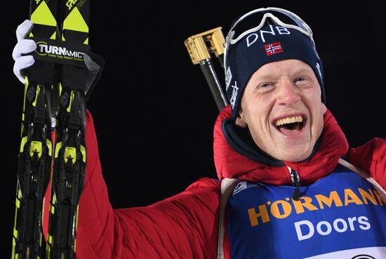 World Cup Biathlon 1. Men's individual race