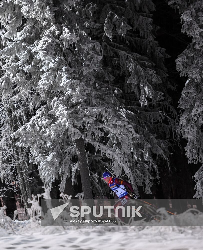 World Cup Biathlon 1. Men's individual race