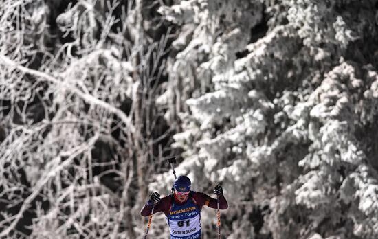 World Cup Biathlon 1. Men's individual race