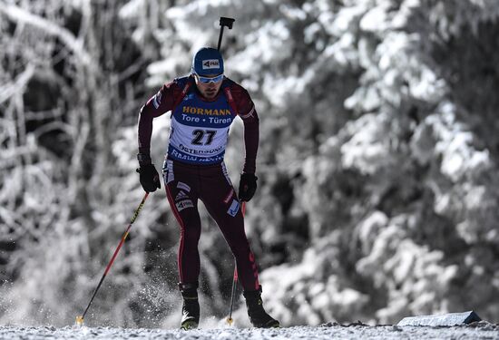 World Cup Biathlon 1. Men's individual race