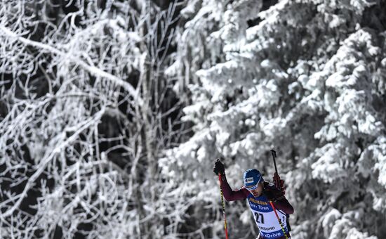 World Cup Biathlon 1. Men's individual race
