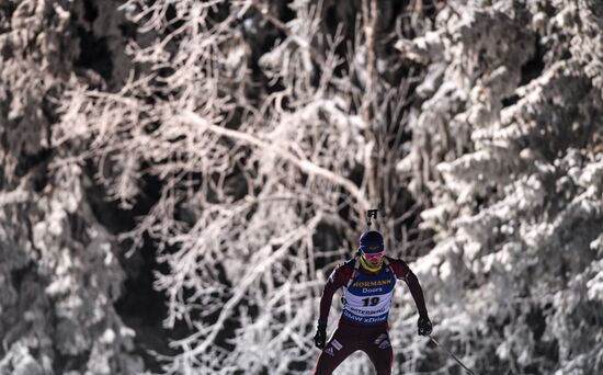 World Cup Biathlon 1. Men's individual race