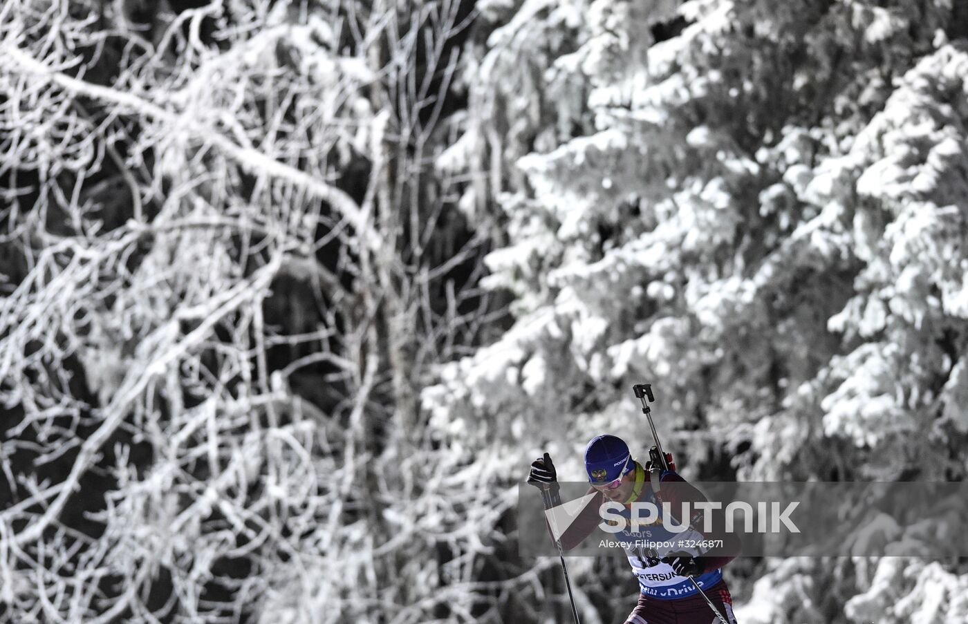 World Cup Biathlon 1. Men's individual race