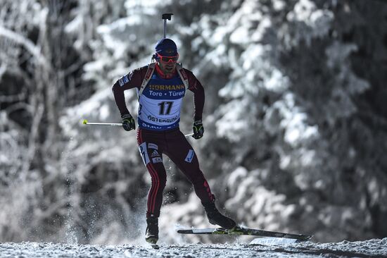 World Cup Biathlon 1. Men's individual race