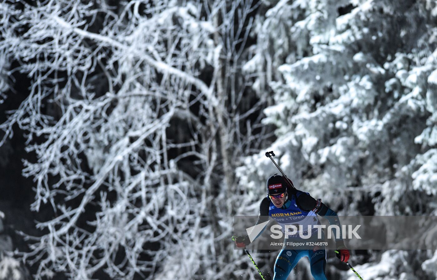 World Cup Biathlon 1. Men's individual race