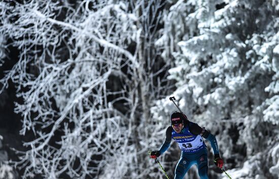 World Cup Biathlon 1. Men's individual race