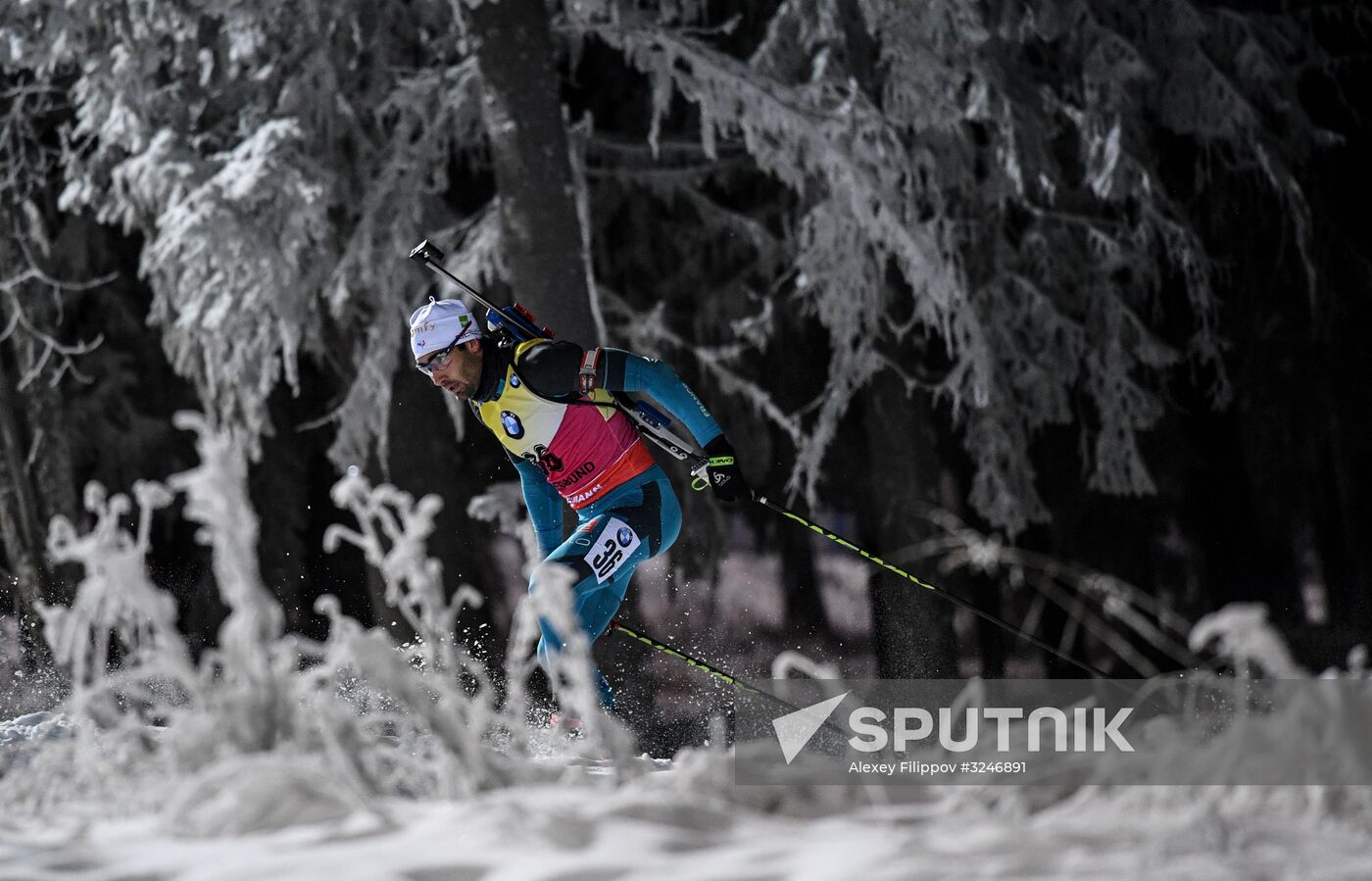 World Cup Biathlon 1. Men's individual race