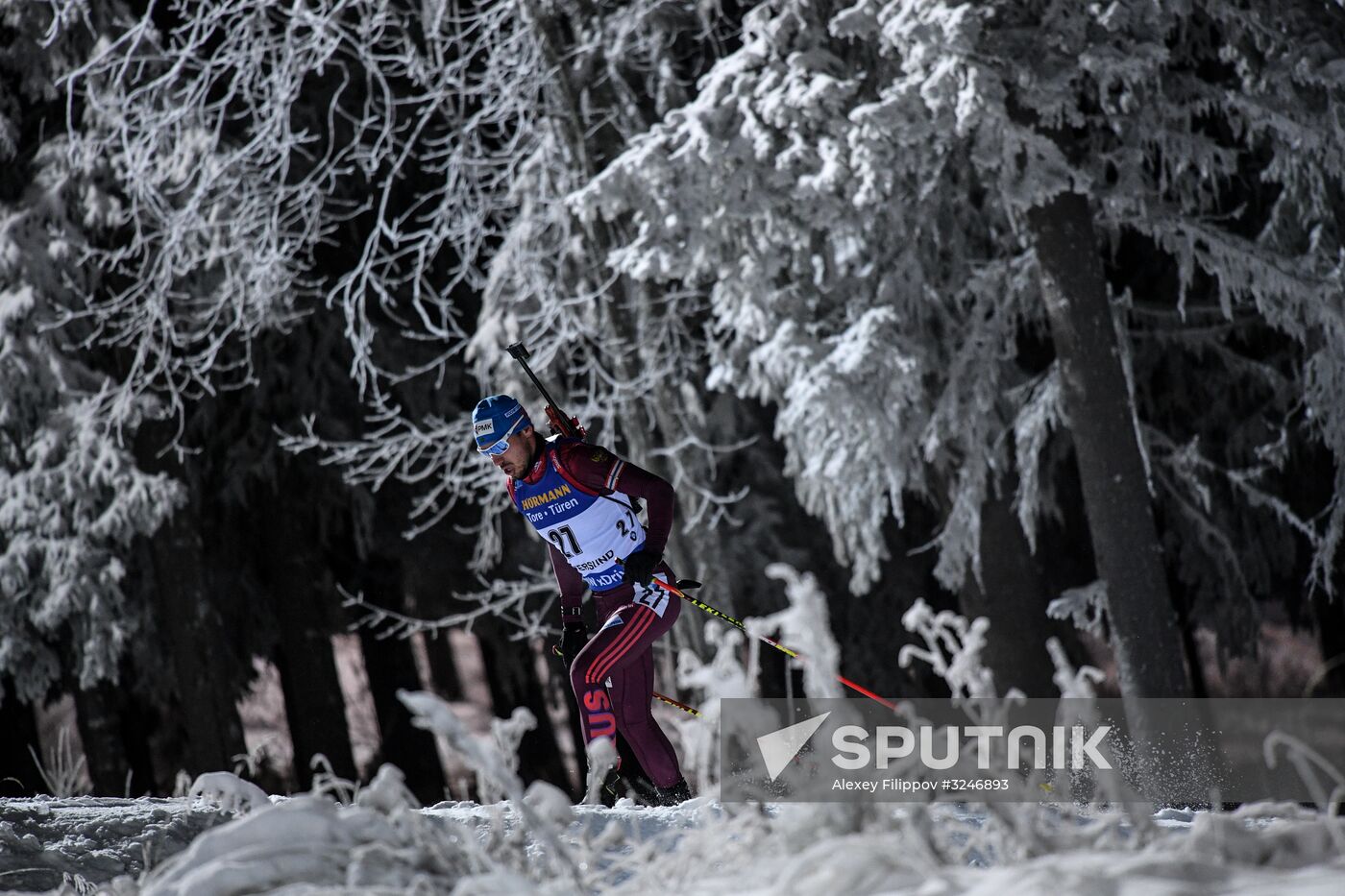 World Cup Biathlon 1. Men's individual race