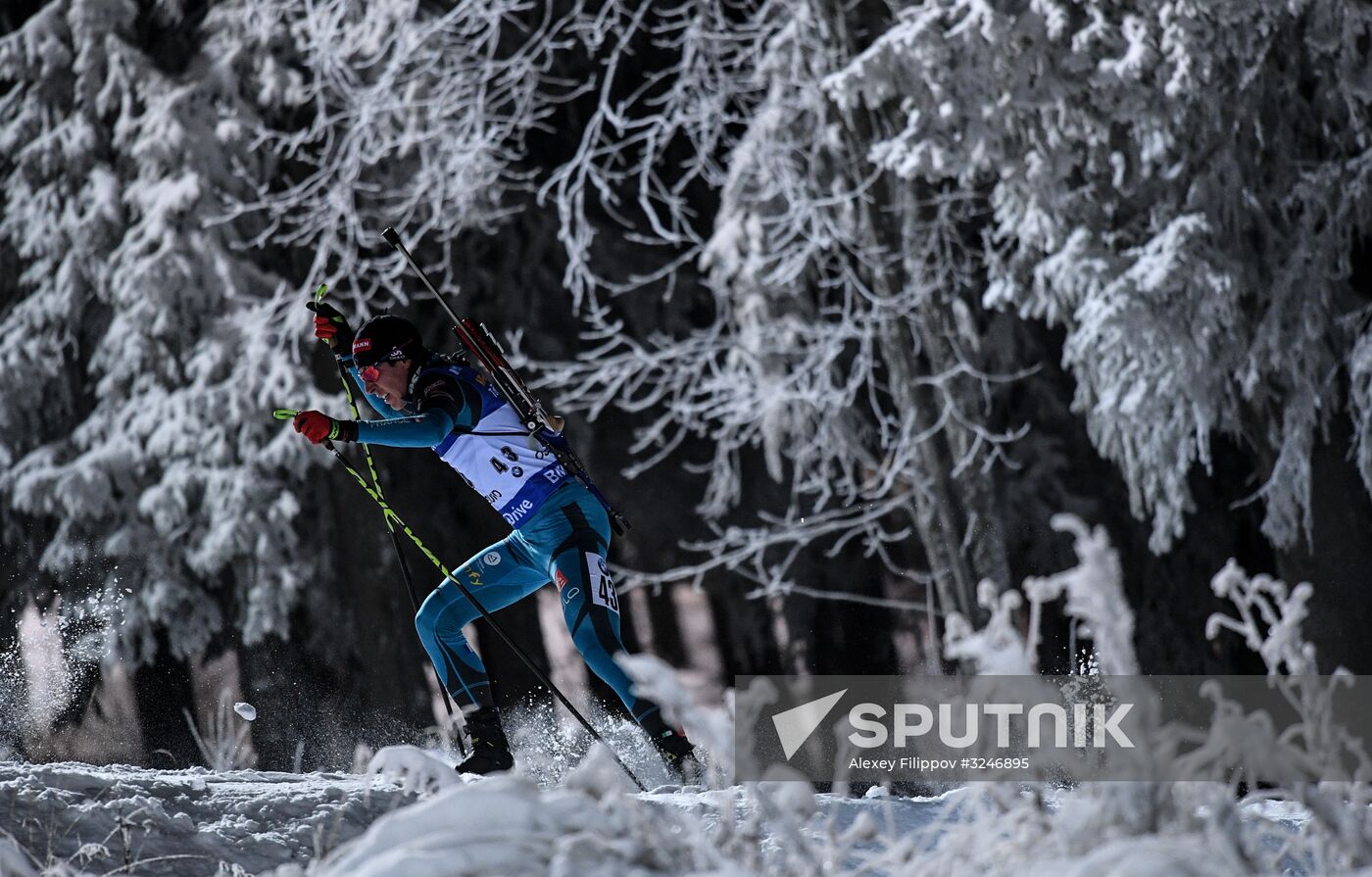 World Cup Biathlon 1. Men's individual race