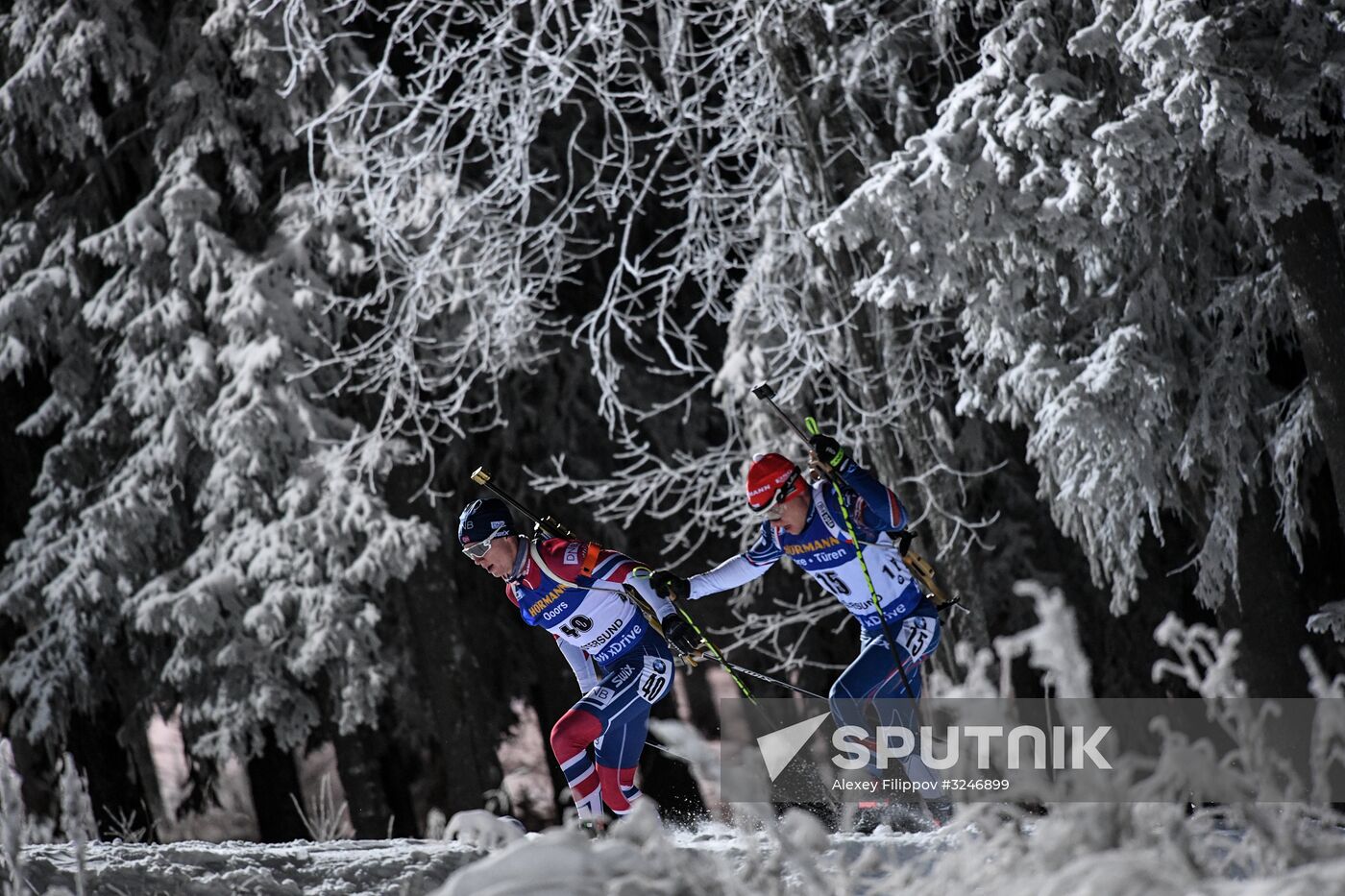 World Cup Biathlon 1. Men's individual race