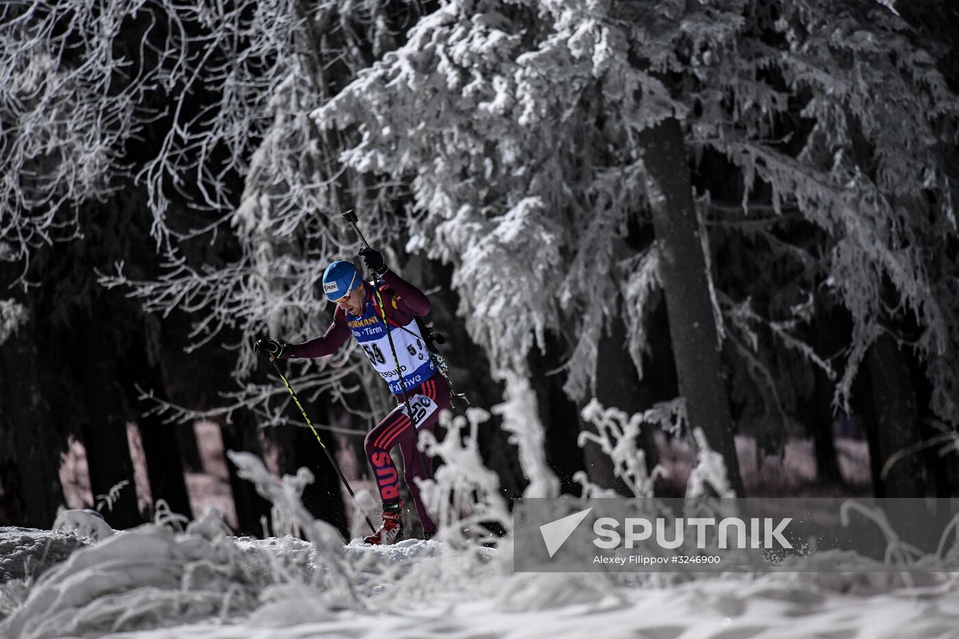 World Cup Biathlon 1. Men's individual race