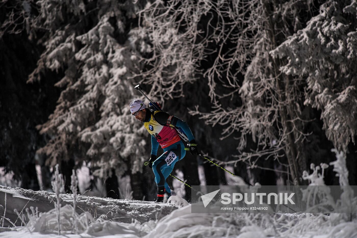 World Cup Biathlon 1. Men's individual race