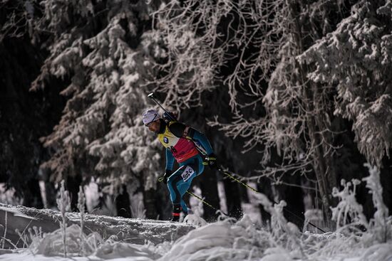 World Cup Biathlon 1. Men's individual race