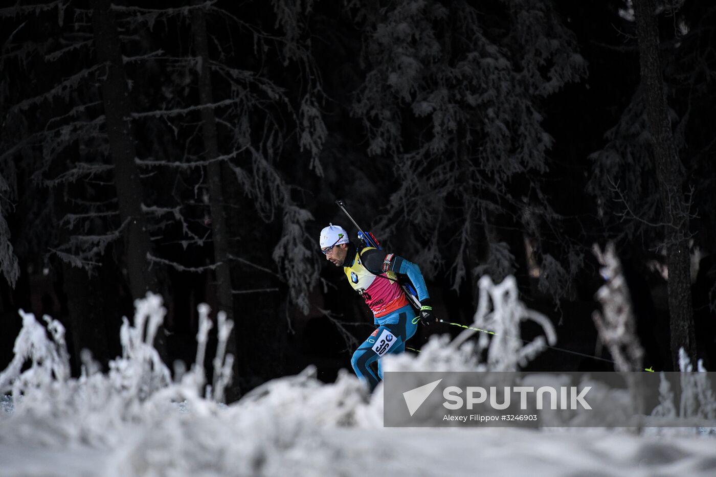 World Cup Biathlon 1. Men's individual race