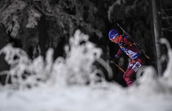 World Cup Biathlon 1. Men's individual race