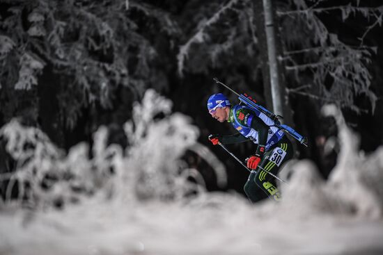 World Cup Biathlon 1. Men's individual race