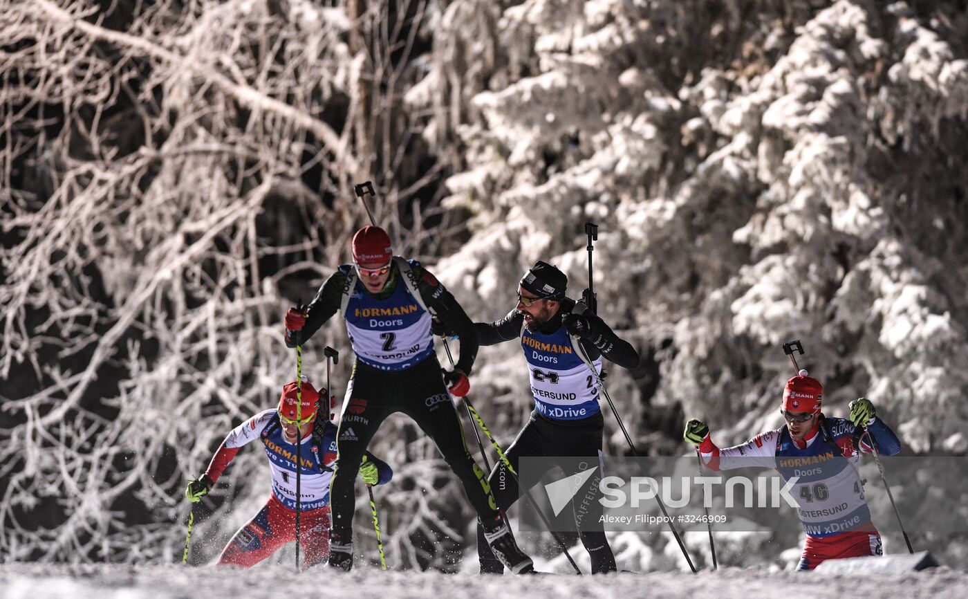 World Cup Biathlon 1. Men's individual race