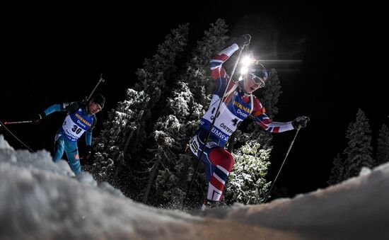 World Cup Biathlon 1. Men's individual race