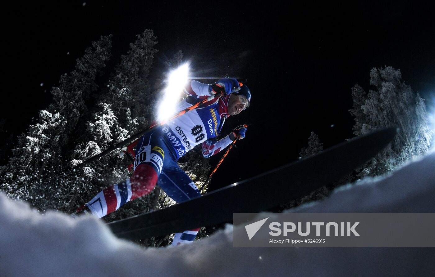 World Cup Biathlon 1. Men's individual race