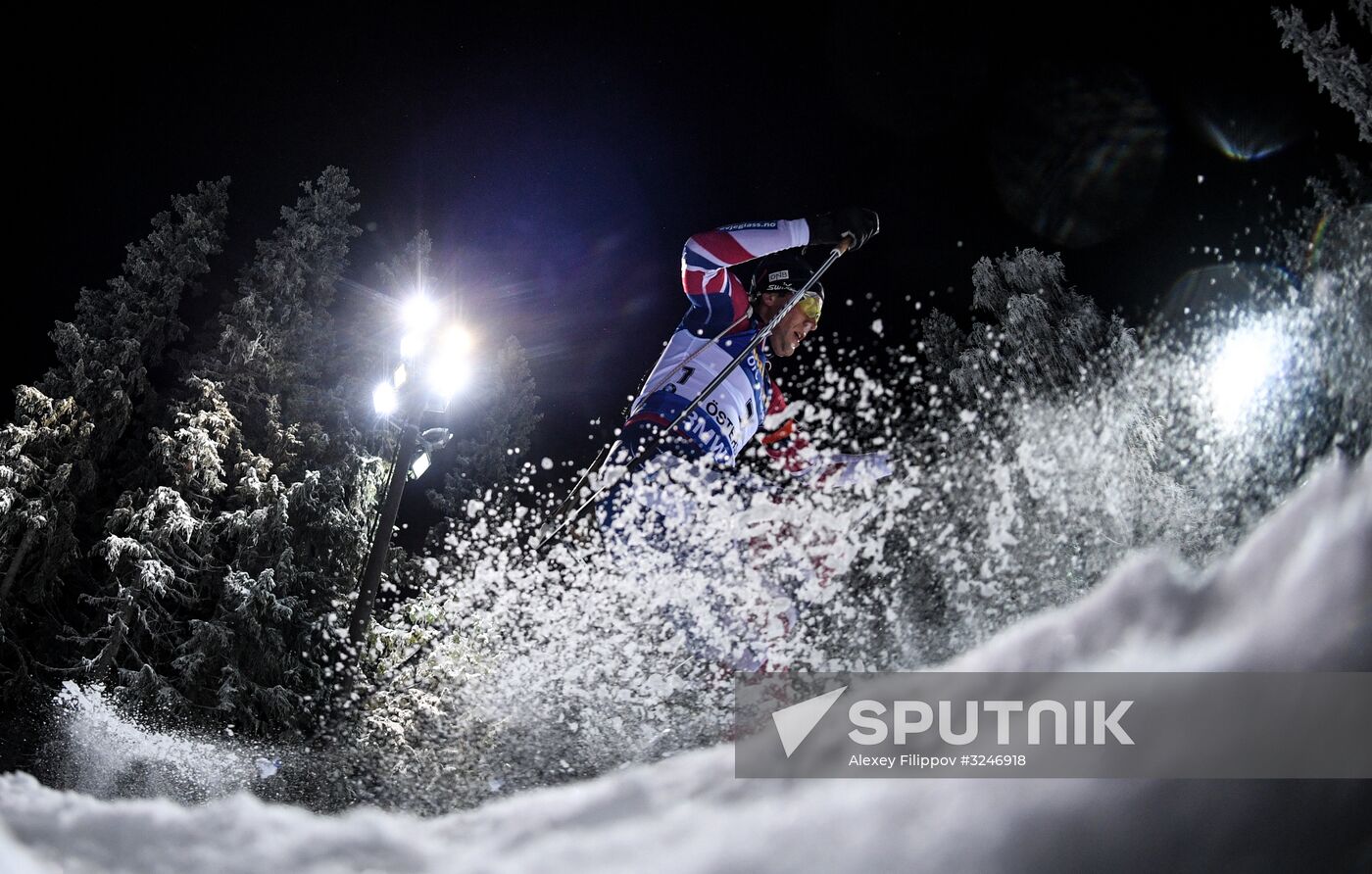 World Cup Biathlon 1. Men's individual race