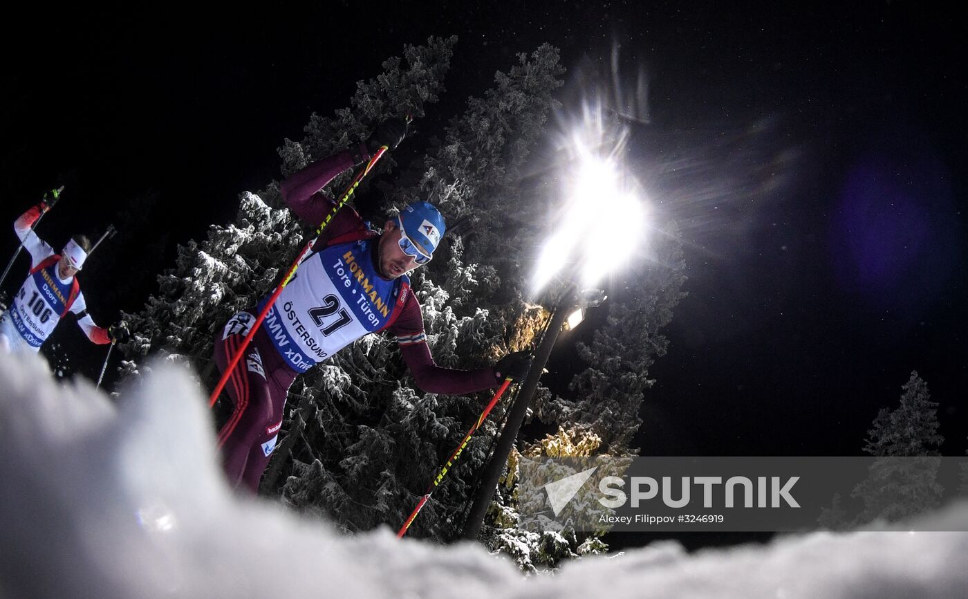 World Cup Biathlon 1. Men's individual race
