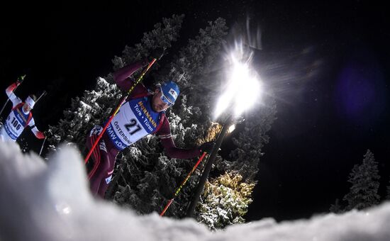 World Cup Biathlon 1. Men's individual race