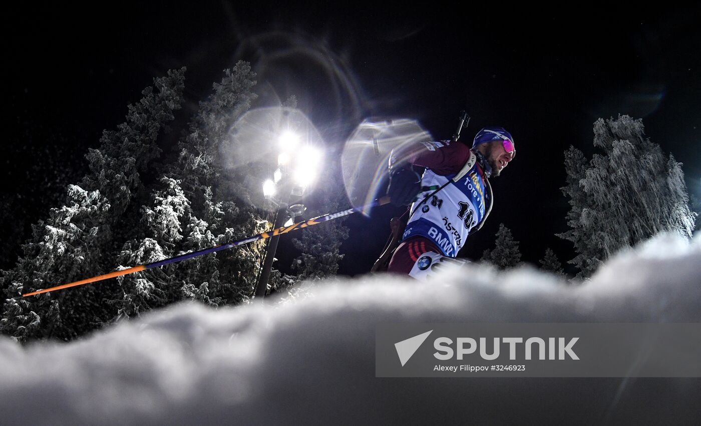World Cup Biathlon 1. Men's individual race