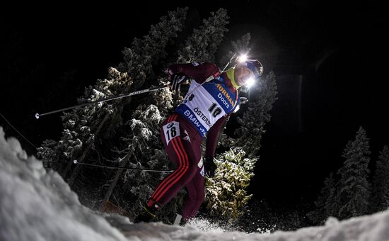 World Cup Biathlon 1. Men's individual race