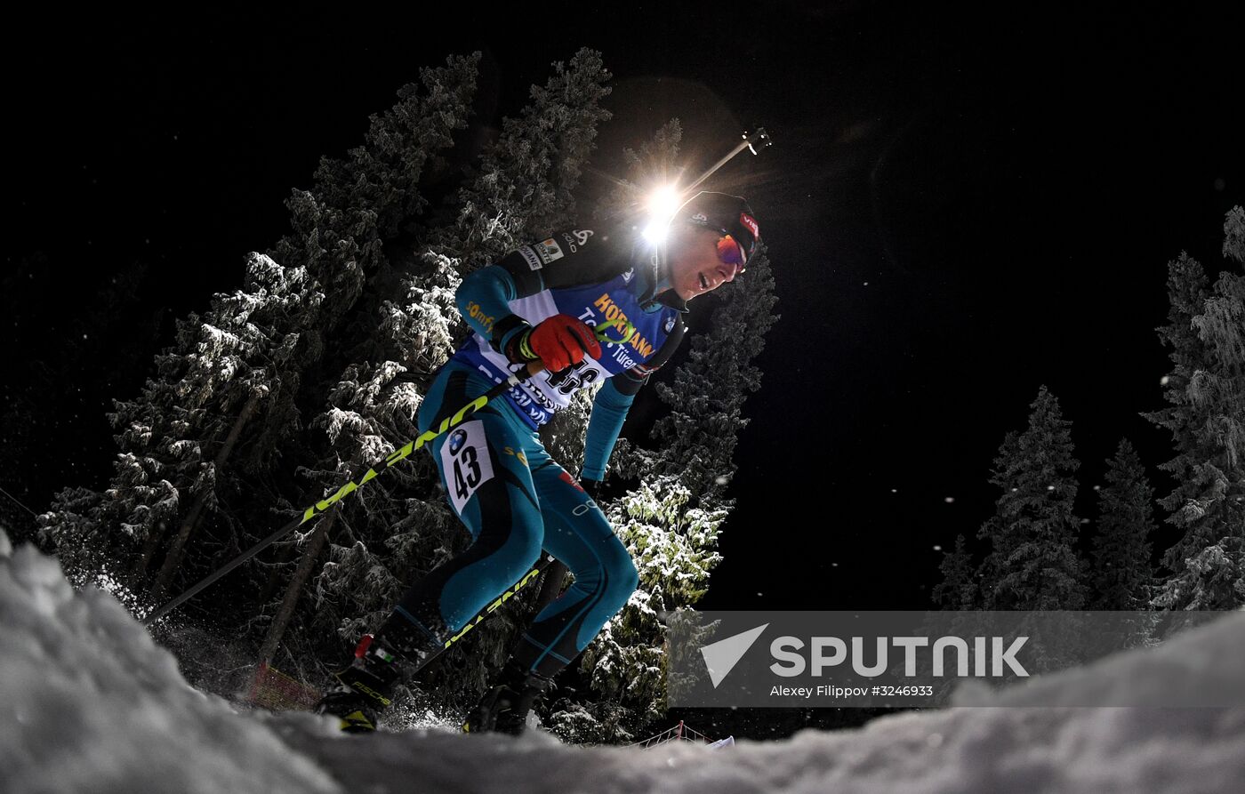 World Cup Biathlon 1. Men's individual race